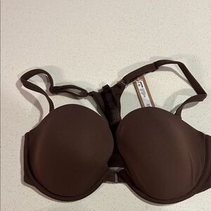 SKIMS Chocolate Brown Underwire Bra